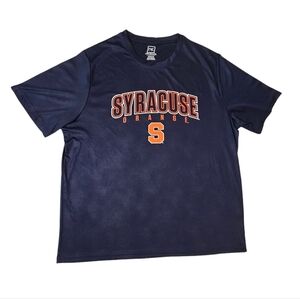 Syracuse University Orange Pro Edge Navy Shirt Short Sleeve Dri Fit Men's XL